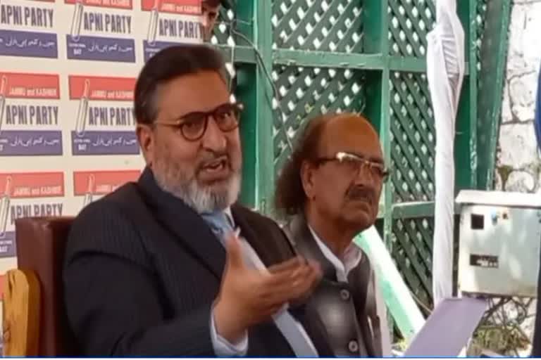 apni-party-condemns-teachers-killing-in-kulgam