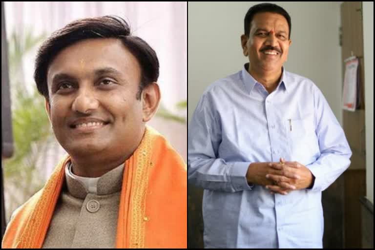 C C Patil and Sudhakar condemn the attack on Minister Nagesh house