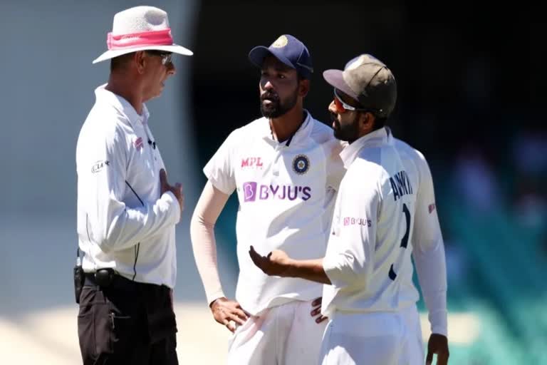 Ajinkya Rahane opens up on racism from Sydney crowd  Ajinkya Rahane on racism  Mohammed Siraj  ഓസ്‌ട്രേലിയയില്‍ നേരിടേണ്ടിവന്ന വംശീയ അധിക്ഷേപങ്ങളെക്കുറിച്ച് രഹാനെ  അജിങ്ക്യ രഹാനെ  മുഹമ്മദ് സിറാജ്  ഇന്ത്യ vs ഓസ്‌ട്രേലിയ