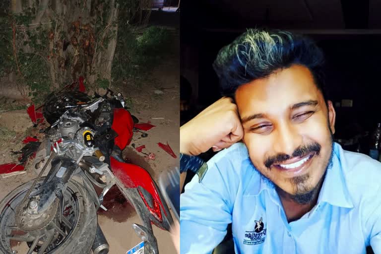 Two members died in Bengaluru road accident, Rider dead over Bike collided with tree in Bengaluru, Bengaluru accident news, ಬೆಂಗಳೂರು ರಸ್ತೆ ಅಪಘಾತದಲ್ಲಿ ಇಬ್ಬರು ಸಾವು, ಮರಕ್ಕೆ ಬೈಕ್ ಡಿಕ್ಕಿ ಹೊಡೆದು ಸವಾರರು ಸಾವು, ಬೆಂಗಳೂರು ಅಪಘಾತ ಸುದ್ದಿ,