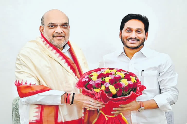 CM JAGAN MEETS AMIT SHAH