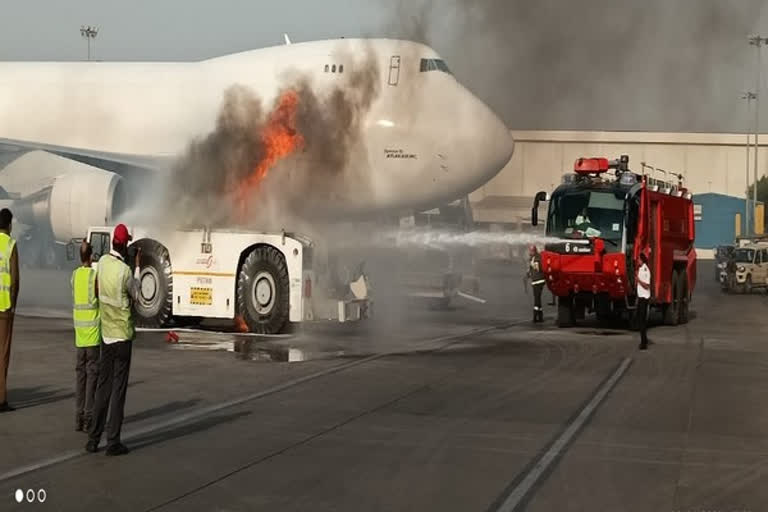 Fire incident reported at Delhi airport in cargo bay