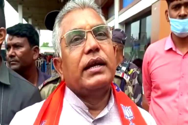 Dilip Ghosh  on TMC