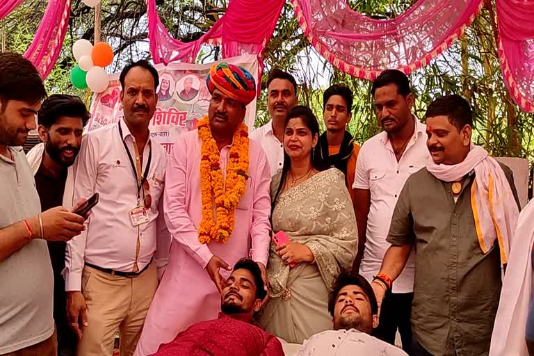 Mla Panachand Meghwal Celebrated birthday in Baran