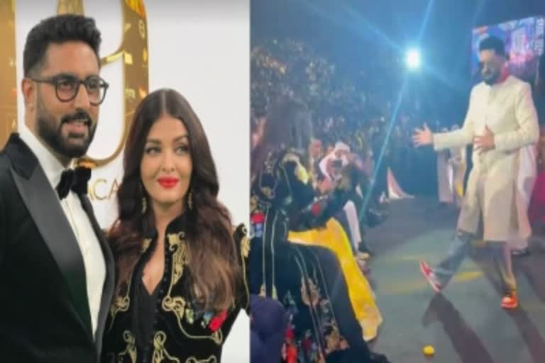 Abhishek does an 'impromptu dance' with Aishwarya