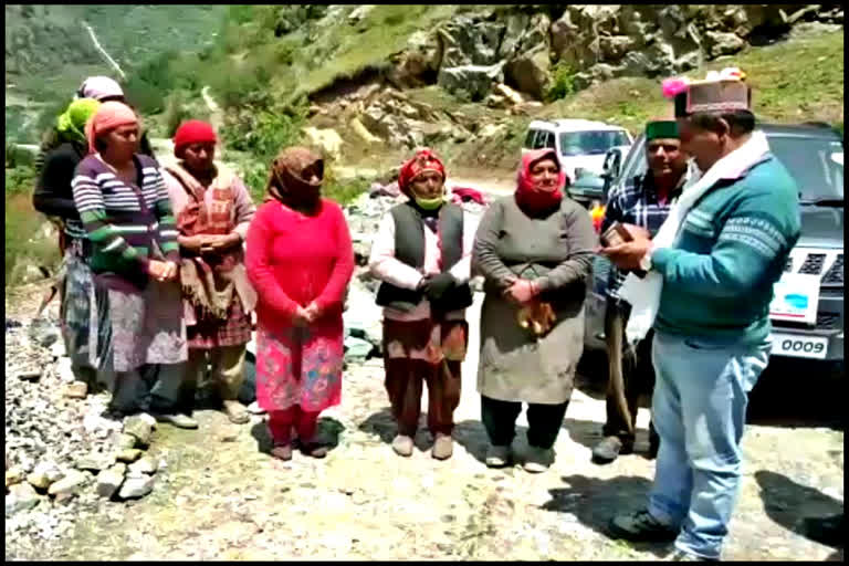 Jagat Singh Negi visited Bhaba Valley