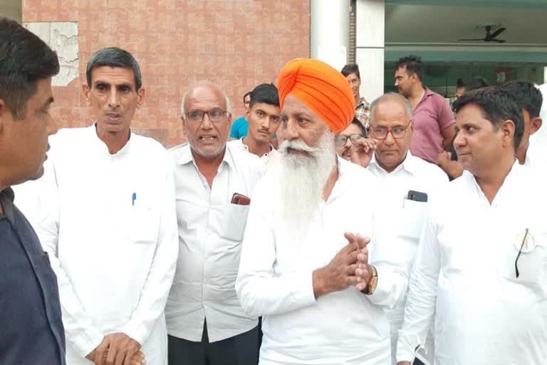 Farmer leader Gurnam Singh Chandhuni reached Bhiwani