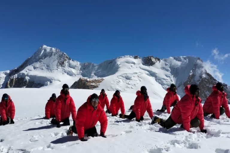 ITBP Jawan Yoga Practice