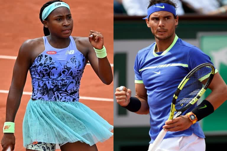 WTA rankings  Coco Gauff  Rafael Nadal  tennis ranking  moves to fourth  iga swiatek  डब्ल्यूटीए रैंकिंग  कोको गॉफ  फ्रेंच ओपन  टेनिस टूर्नामेंट  फाइनल  इगा स्विएटेक