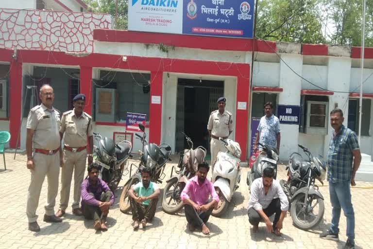 Bike theft accused arrested in Bhilai