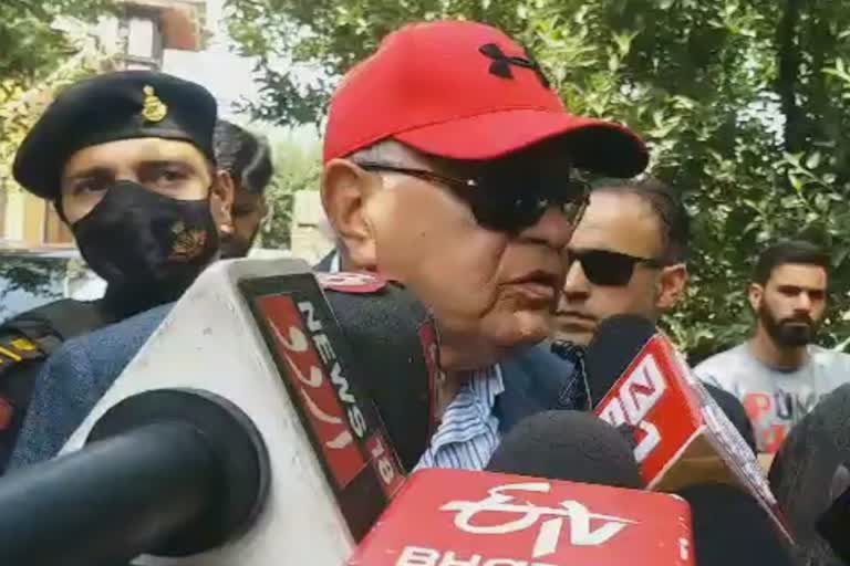 People's troubles will not end until  peoples govt is formed in j&k says Farooq Abdullah