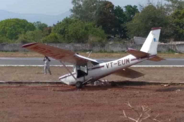 Aircraft Crashes At Odisha