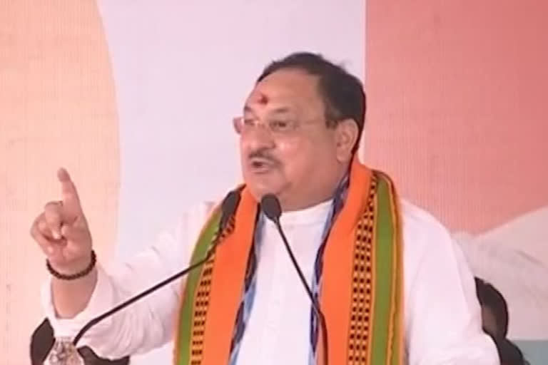 JP Nadda in Ap Tour