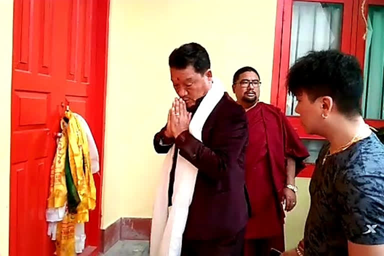 Bimal Gurung discharged from Sikkim hospital after seven days returns to Darjeeling