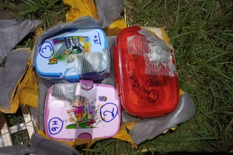 The IEDs, with their timers set and packed inside tiffin boxes, were recovered from the Kantowala-Dayaran area of Kanachak in the Akhnoor sector, Additional Director General of Police