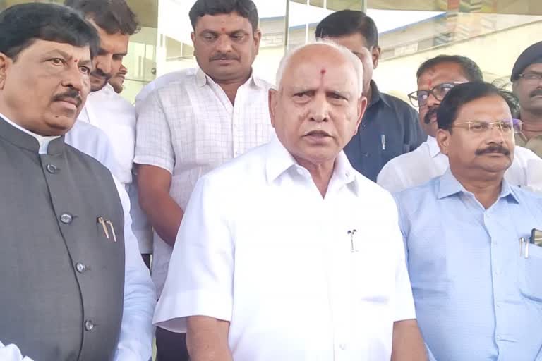 Former CM B.S.Yadiyurappa