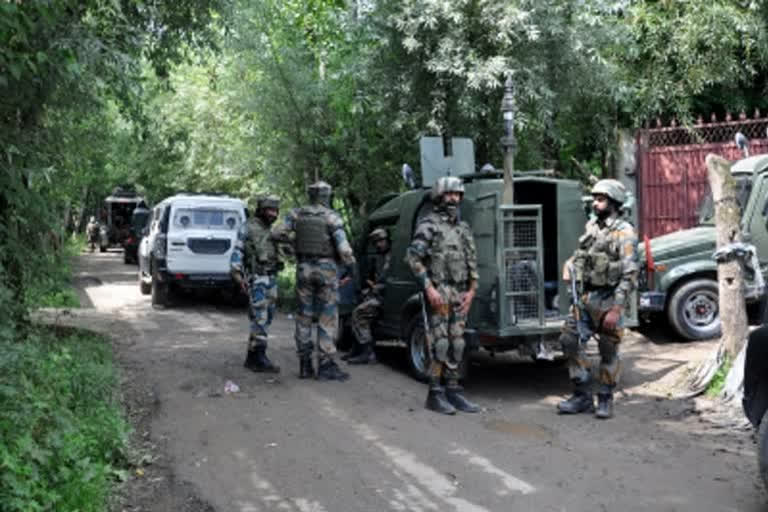 Clashes between security forces and militants in Shopian