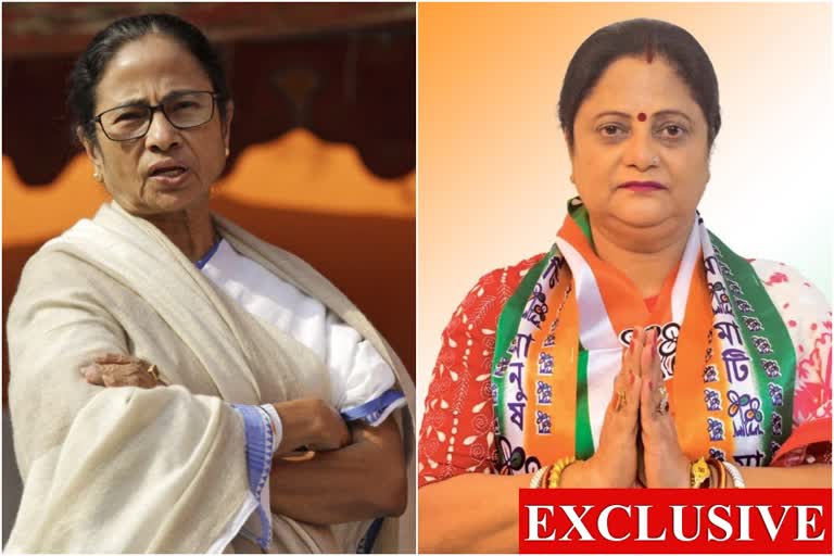 mamata banerjee sister in-law kajari banerjee exposes corruption in cm resident ward