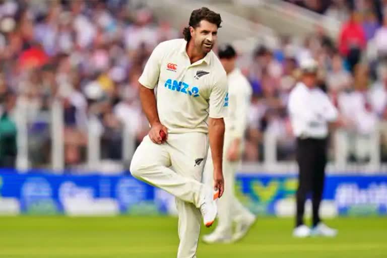 De Grandhomme ruled out  De Grandhomme  England Test series  De Grandhomme injury  डी ग्रैंडहोम को लगी चोट  डी ग्रैंडहोम  इंग्लैंड टेस्ट सीरीज  क्रिकेट न्यूज  खेल समाचार  Sports News  Cricket news  Colin de Grandhomme