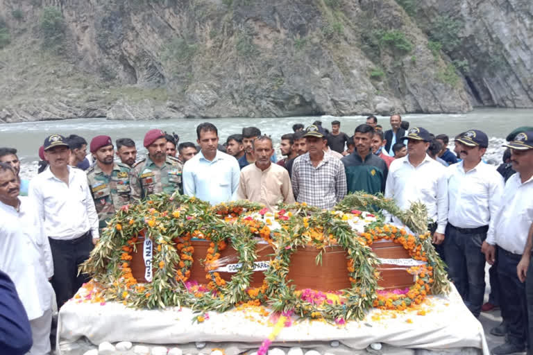 Soldier Tika Ram funeral