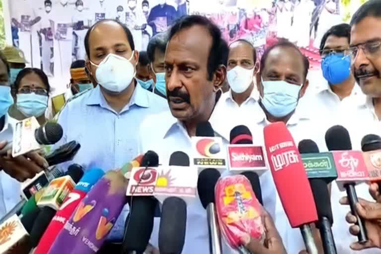 வீட்டு வசதி மற்றும் நகர்ப்புற வளர்ச்சித் துறை அமைச்சர் முத்துசாமி செய்தியாளர் சந்திப்பு