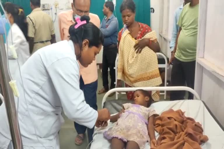 Food poisoning in Pahari Korwa children