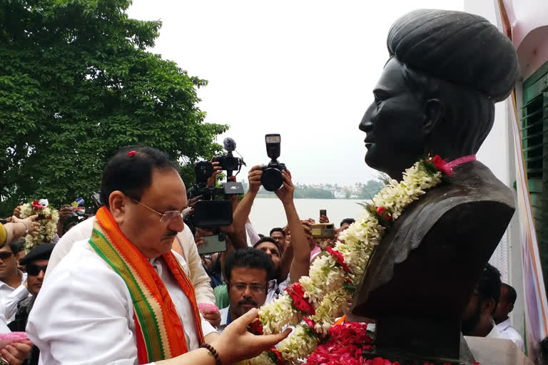 jp-nadda-visits-vande-mataram-bhavan-in-hooghly