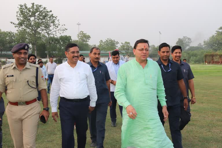 CM Pushkar Singh dhami