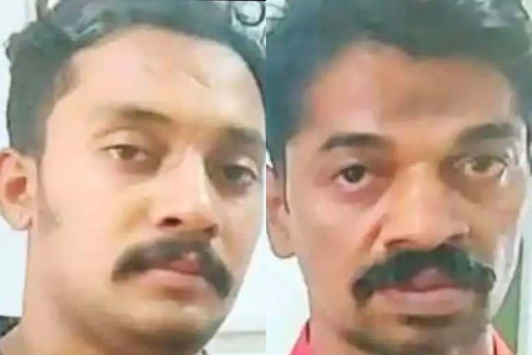 കോട്ടയം വിളക്കുകള്‍ കവര്‍ന്നു  kottayam temple theft  two arrested in temple theft  കോട്ടയം ക്ഷേത്രം മോഷണം അറസ്റ്റ്  ഇളംകാട് കൊടുങ്ങ സുബ്രഹ്മണ്യ സ്വാമി ക്ഷേത്രം കവര്‍ച്ച