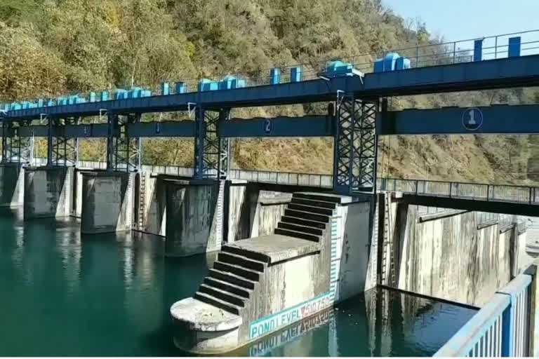 water level of Gaula barrage is decreasing every day due to rising heat