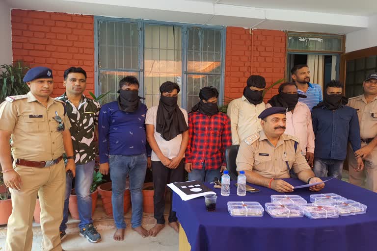 Rishikesh police arrested 6 vicious thugs