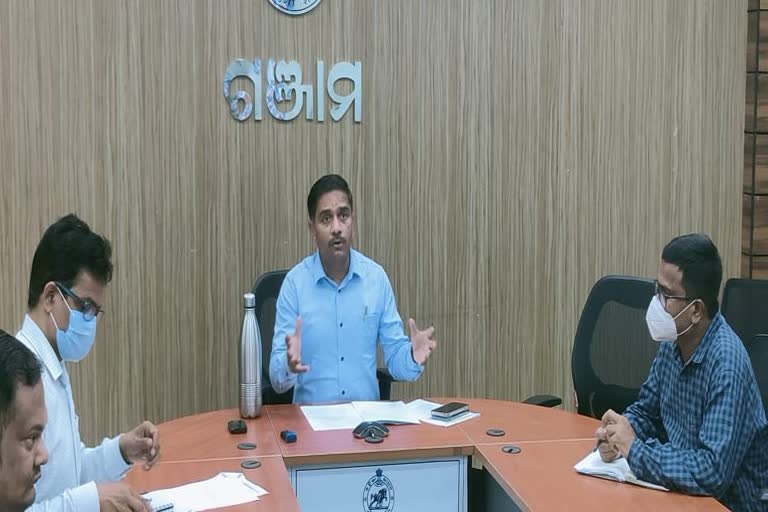 district level natural calamities committee meeting in berhampur