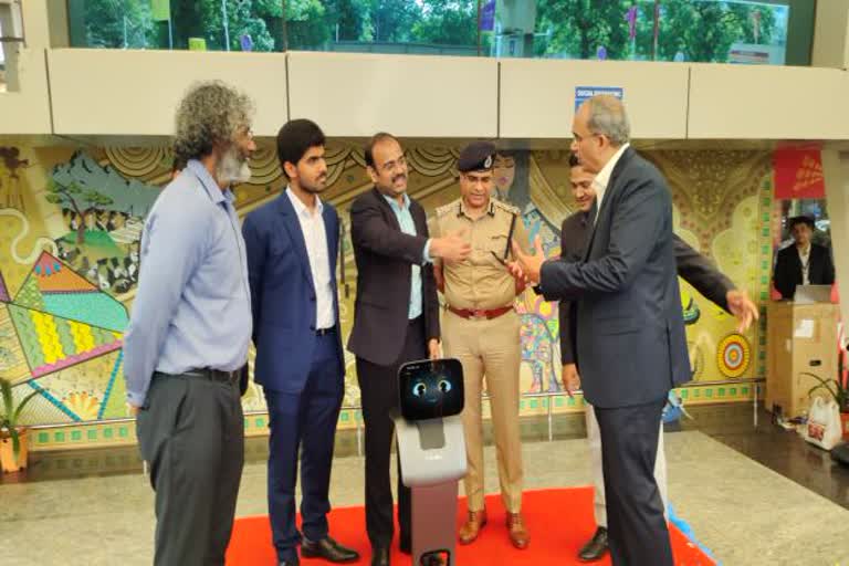 Robot service for public use at Coimbatore Airport