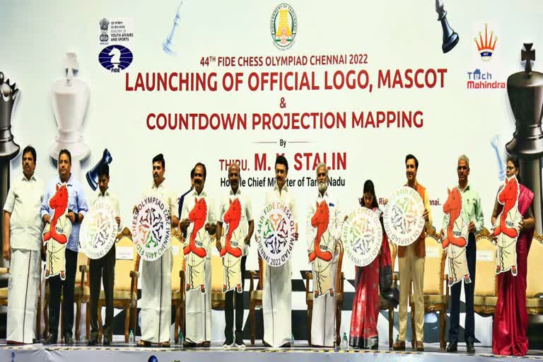 Tamil Nadu's CM unveils the 44th Chess Olympiad's logo, mascot