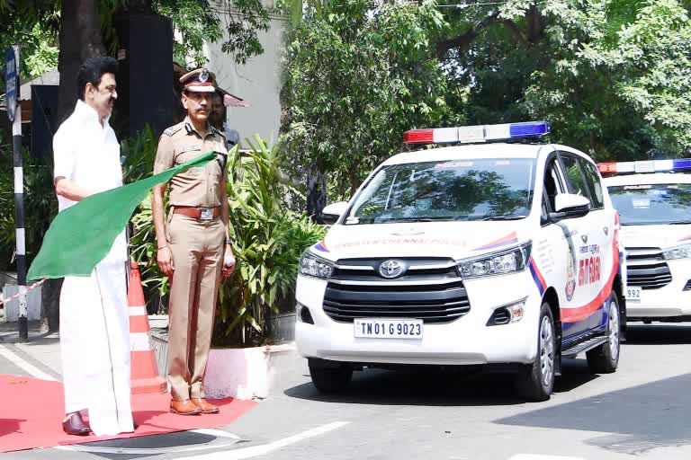 காவல் துறையின் நவீன காவல் கட்டுப்பாட்டறையின் சேவையை பலப்படுத்தும் முயற்சி - ஸ்டாலின் தொடங்கி வைத்தார்