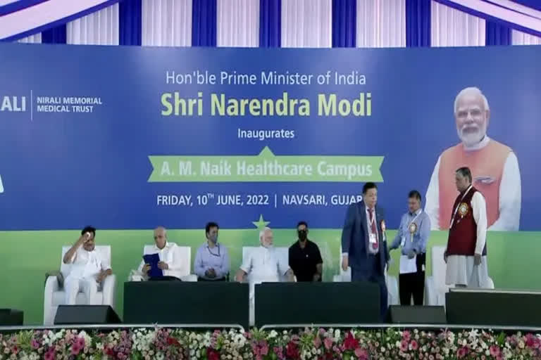 Gujarat has reached new heights in the health sector in 20 years: PM Modi