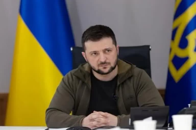 Ukrainian president Zelensky