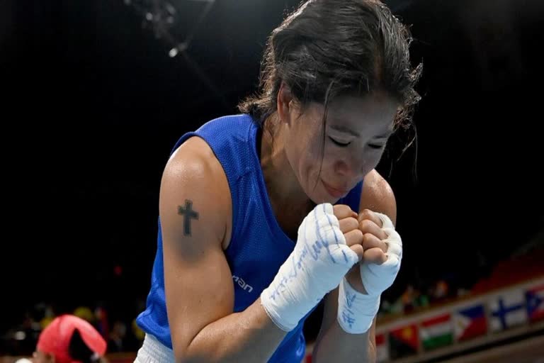 Mary Kom leg injury, Mary Kom suffers leg injury, Mary Kom out of CWG trials, Mary Kom at Commonwealth Games