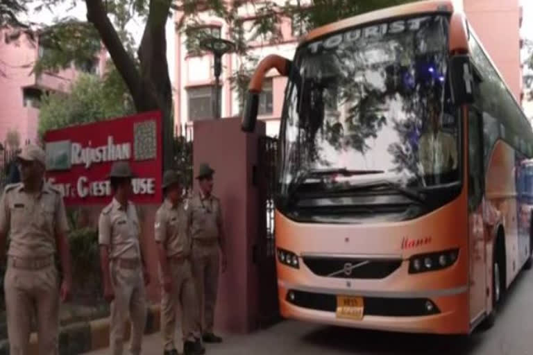 Rajya Sabha election: Haryana Congress MLAs leave for Chandigarh from Delhi