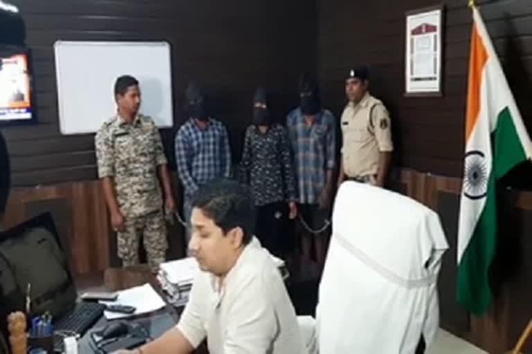 Raigarh caught the accused of robbery