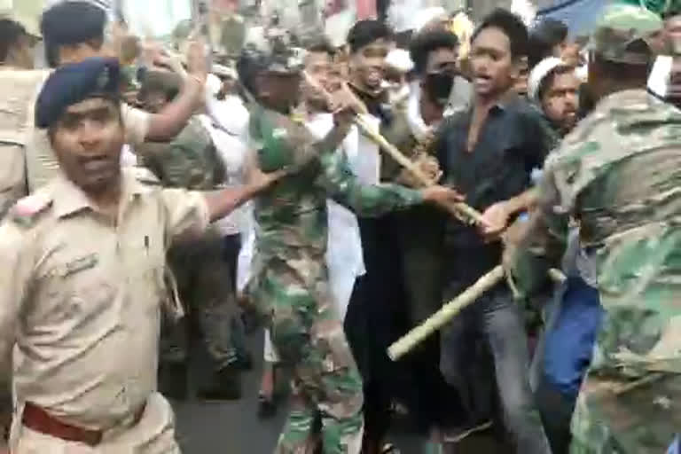 Violence in Ranchi after jumma namaz