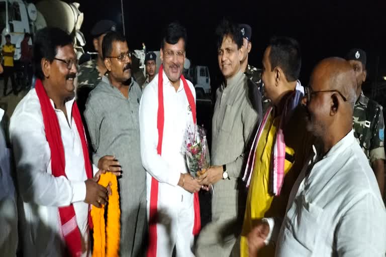 Union Minister of State for Home Affairs Nityanand Rai reached Sahibganj