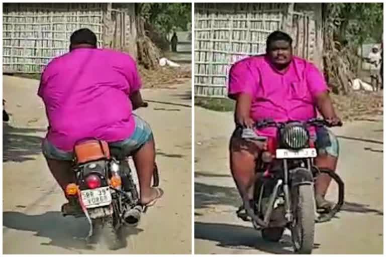 Katihar man weight is 200 kg, Rafiq Adnan food style, Bihar man heavyweight, Katihar Heavy man weight news, ಕತಿಹಾರ್ ವ್ಯಕ್ತಿಯ ತೂಕ 200 ಕೆಜಿ, ರಫೀಕ್ ಅದ್ನಾನ್ ಆಹಾರ ಪದ್ಧತಿ, ಬಿಹಾರದ ವ್ಯಕ್ತಿಯ ಅತೀ ಹೆಚ್ಚು ತೂಕ, ಕತಿಹಾರ್ ದಪ್ಪ ವ್ಯಕ್ತಿಯ ಸುದ್ದಿ,