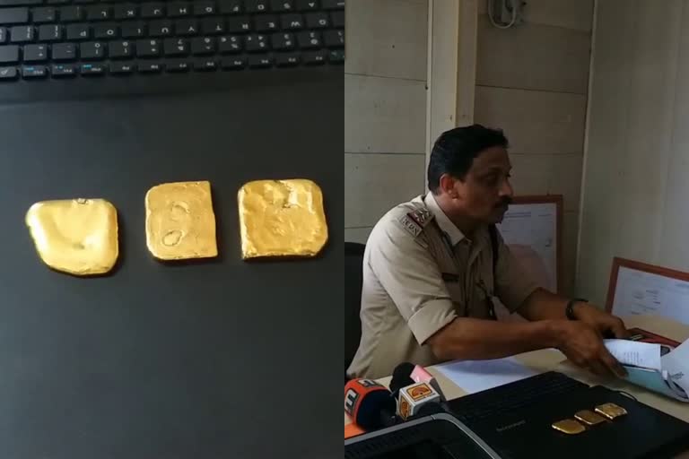 knr3-KL - gold raid - 7211098  gold smuggling in kannur international airport  mattannur airport police raid on airport  kannur international airport  കണ്ണൂർ അന്താരാഷ്‌ട്ര വിമാനത്താവളത്തിൽ നിന്നും പൊലീസ് പിടികൂടിയ സ്വര്‍ണം  കണ്ണൂർ അന്താരാഷ്‌ട്ര വിമാനത്താവളം  സ്വര്‍ണക്കടത്ത്