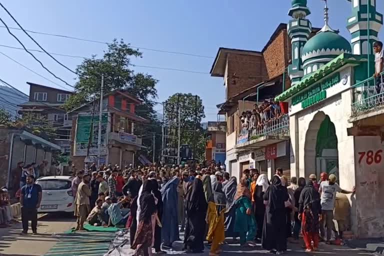 Protests Continue in Bhaderwah Doda: بھدرواہ، ڈوڈہ میں بندشوں کے باوجود احتجاج جاری