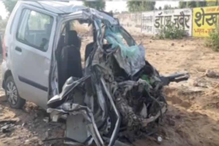 Road accident in Sujangarh