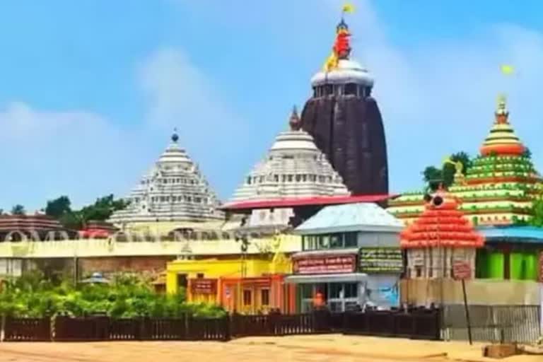 daitapti servitors entered to sheemandir for snana yatra ritual