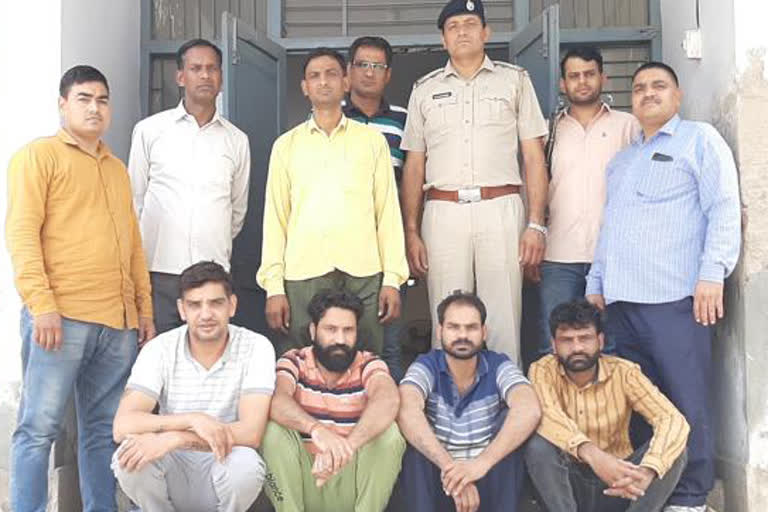 dhichou gang member arrested in Bhiwani