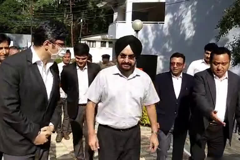 Chief Secretary SS Sandhu visit to Nainital