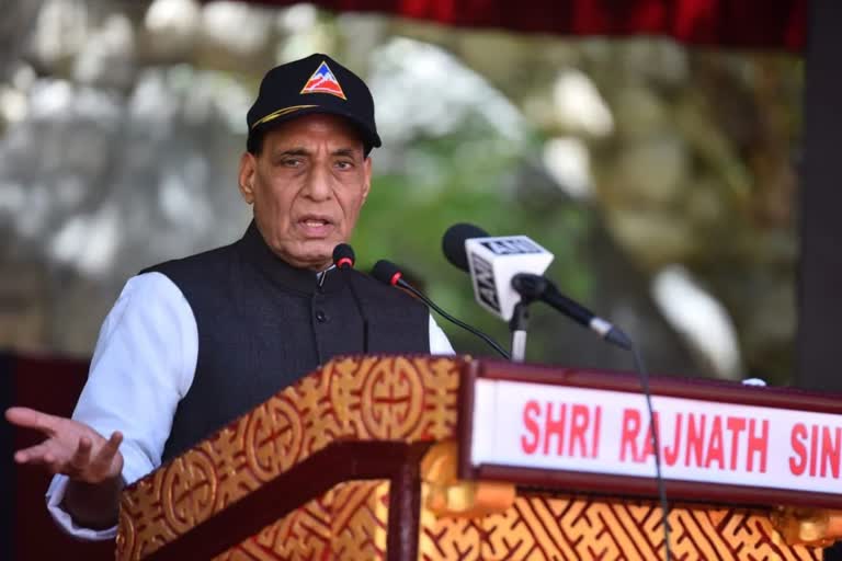 Defense Minister Rajnath Singh